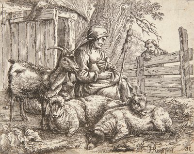 Pyörivä pyörä tekijältä Johann Heinrich Roos