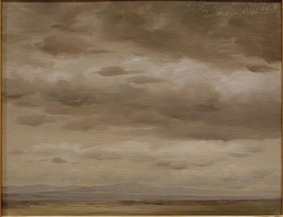 Pilven luonnos tekijältä Johann Heinrich Schilbach