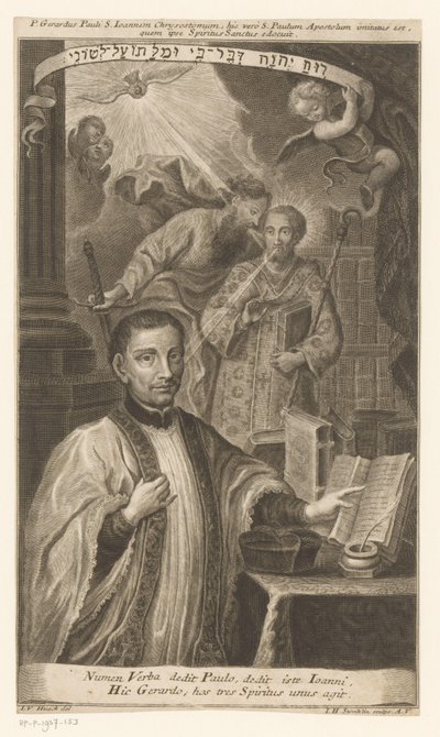 Gerhard Paulin muotokuva tekijältä Johann Heinrich Störchlin