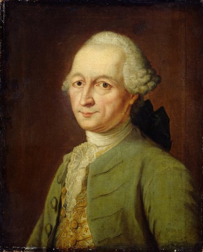 Abraham Gotthelf Kaestner, 1770 tekijältä Johann Heinrich Tischbein