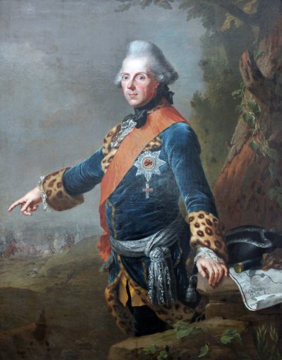 Saksalainen: Preussin prinssi Henrik Preussin prinssi Henrik (1726-1802) tekijältä Johann Heinrich Tischbein