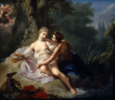 Jupiter Dianan hahmossa viettelee Calliston tekijältä Johann Heinrich Tischbein