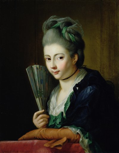 Taiteilijan tyttären Amalien muotokuva tekijältä Johann Heinrich Tischbein