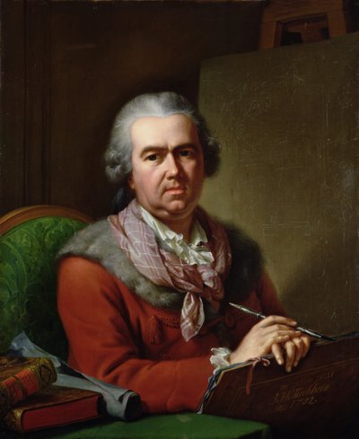 Omakuva vanhassa iässä, 1782 tekijältä Johann Heinrich Tischbein