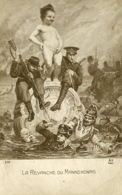 Manneken Pisin kosto tekijältä Johann Heinrich Wedekind