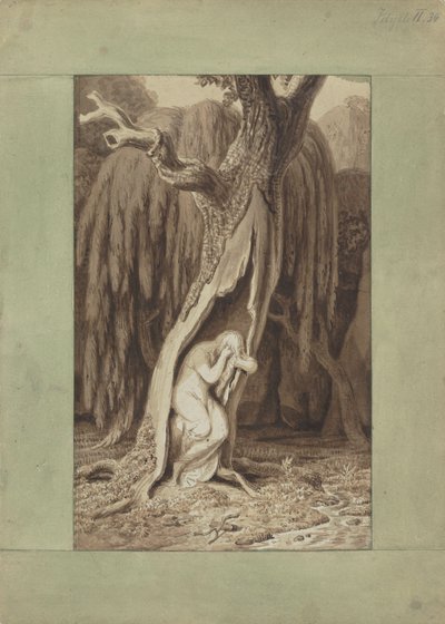 Dryad. Idylls-sarja, noin 1820. tekijältä Johann Heinrich Wilhelm Tischbein