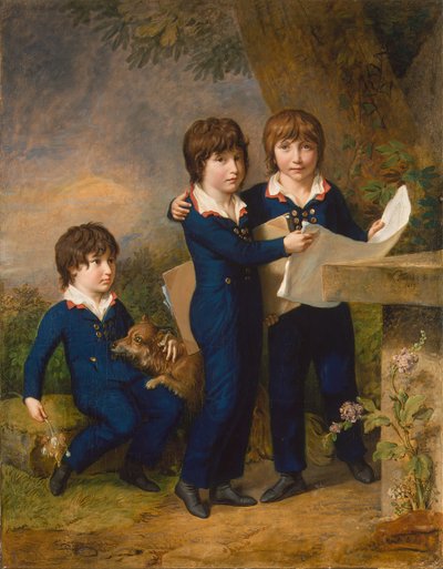 Martin Anton Heckscherin lapset: Johann Gustav Wilhelm Moritz 1797-1865..., 1805. tekijältä Johann Heinrich Wilhelm Tischbein
