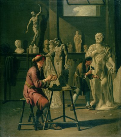 Sculptors Studion sisustus tekijältä Johann Heiss