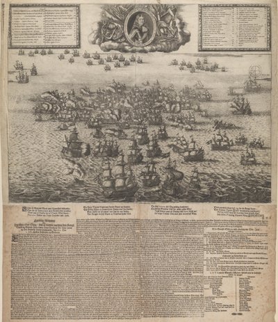 Køgebugtin taistelu heinäkuussa 1677 tekijältä Johann Husman