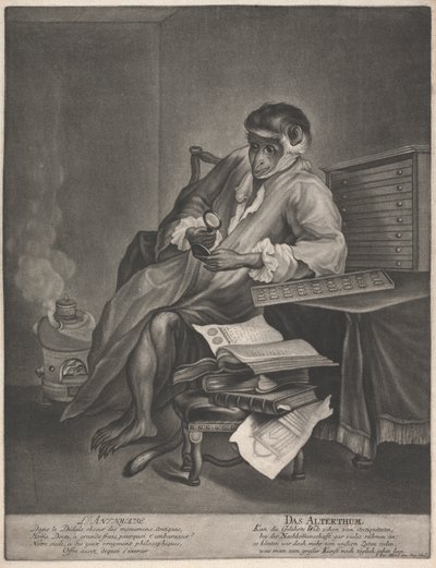 Antiikkikauppias tekijältä Johann Jacobus Haid