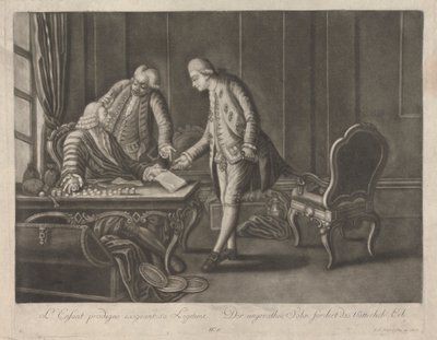 Tuhlaajapoika vaatii legitimiteettiään tekijältä Johann Jacobus Haid