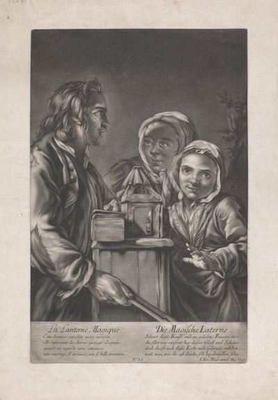 Maaginen lyhty tekijältä Johann Jacobus Haid