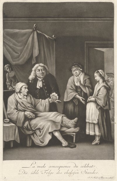 Selibaatin paha seuraus tekijältä Johann Jacobus Haid