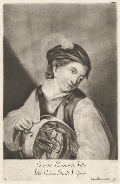 O jogador finlandês da pequena cidade tekijältä Johann Jacobus Haid