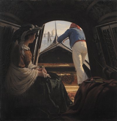 Gondoli tekijältä Johann Julius Exner