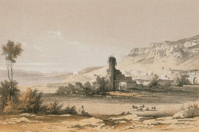 Magdala (Majdal Shams). Etsaus Bernatz et aii - Steinkopk J.F. Editore tekijältä Johann Martin Bernatz