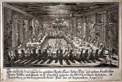 Juhla Regensburgin kardinaalin palatsin King
