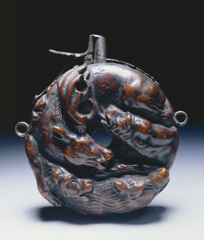 Jauhepullo, n. 1680 tekijältä Johann Michael Maucher