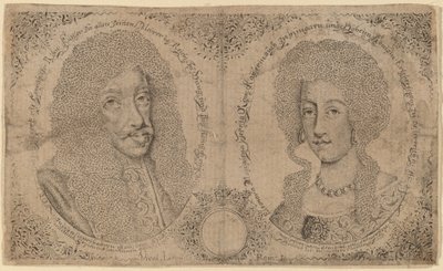 Leopold I ja Itävallan Eleanor tekijältä Johann Michael Puchler
