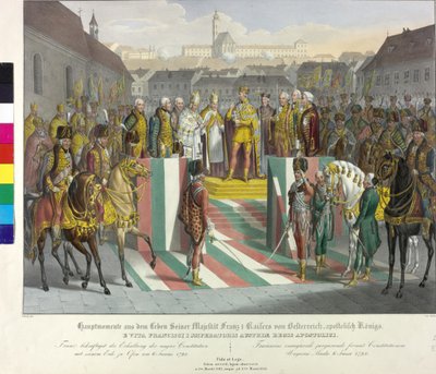 Kruunajaiset uunissa 1792 tekijältä Johann Nepomuk Hoechle