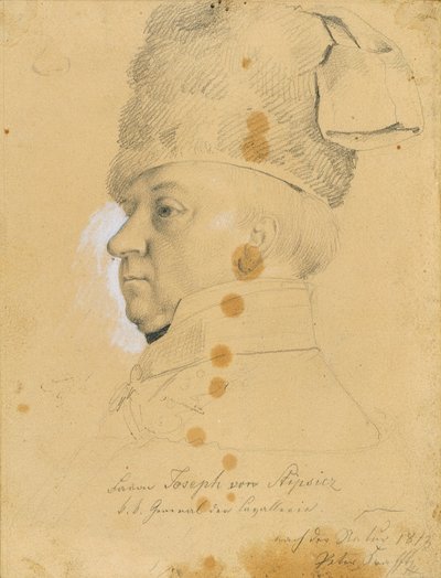 Kenraali Joseph Baron von Stipsicz tekijältä Johann Peter Krafft