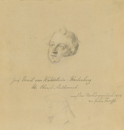 Waldstein-Wartenbergin kreivi Ernst tekijältä Johann Peter Krafft