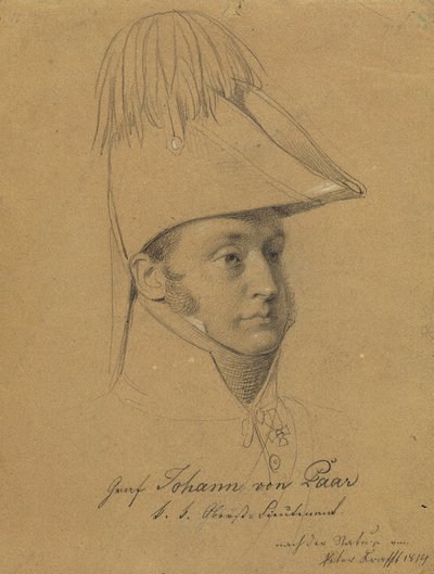 Kreivi Johann von Paar tekijältä Johann Peter Krafft