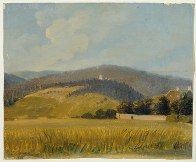 maisema lähellä Baden tekijältä Johann Peter Krafft