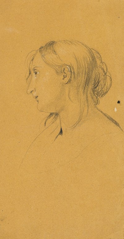 Tutkimus "Ossian ja Malvina" tekijältä Johann Peter Krafft