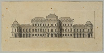 Tutkimus Ylä-Belvederelle tekijältä Johann Peter Krafft