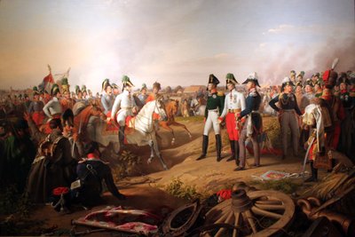 Voitonjulistus Leipzigin taistelun jälkeen 1813 tekijältä Johann Peter Krafft