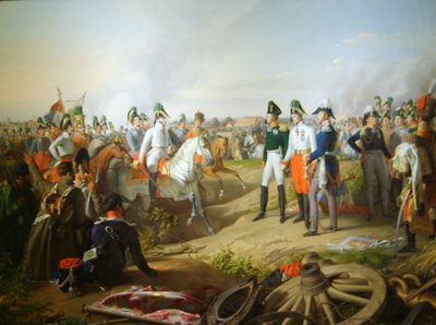 Voitonjulistus Leipzigin taistelun jälkeen 1813 tekijältä Johann Peter Krafft