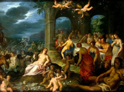 Jumalten juhla, 1600. tekijältä Johann Rottenhammer