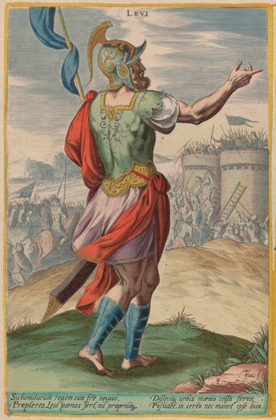 Levi, c. 1585. tekijältä Johann Sadeler I