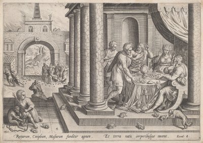 Sammakkorutto, n. 1585. tekijältä Johann Sadeler I