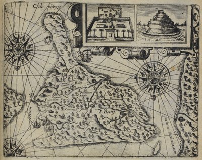 Bali Island (Indonesia), Balin saaren väärennös tekijältä Johann Theodor de Bry