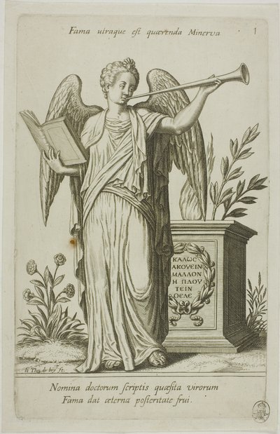 Fame, levy 1 Parnassus Bicepsistä tekijältä Johann Theodor de Bry