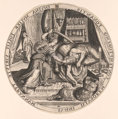 Judith ja Holofernes tekijältä Johann Theodor de Bry