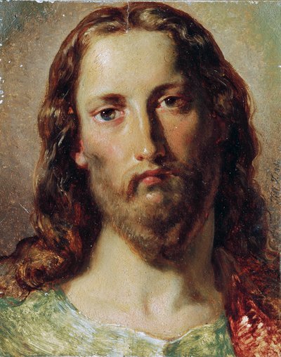 Kristuksen pää tekijältä Johann  Till der Jüngere