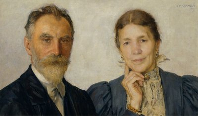 Taiteilijan vanhemmat tekijältä Johann Victor Krämer