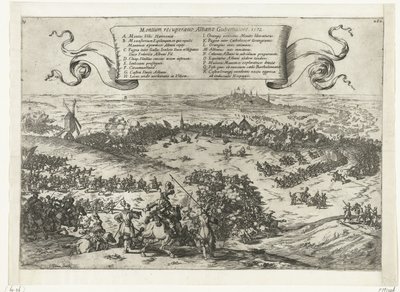 Alva assetja Bergen a Henegouwen, 1572 Recuperació de les muntanyes, Albano Gubernatore. 1572 (títol a l