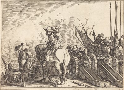 Eri taistelujen päähänpisto, 1635. tekijältä Johann Wilhelm Baur