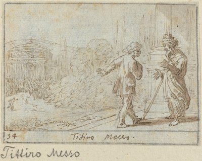 Titiro ja Messo, 1640. tekijältä Johann Wilhelm Baur