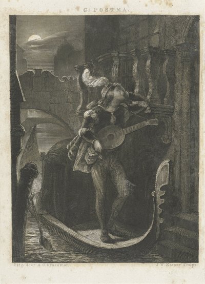 Moonshinen gondoli tekijältä Johann Wilhelm Kaiser (I)