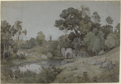 Egerian luola tekijältä Johann Wilhelm Schirmer