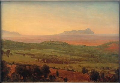 Italialainen maisema tekijältä Johann Wilhelm Schirmer