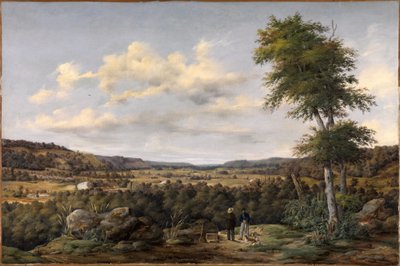 Maisema Belgiassa tekijältä Johann Wilhelm Schirmer