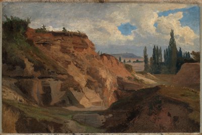 Kivilouhos Etelä-Ranskassa tekijältä Johann Wilhelm Schirmer
