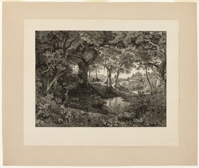 Suuri italialainen maisema tekijältä Johann Wilhelm Schirmer