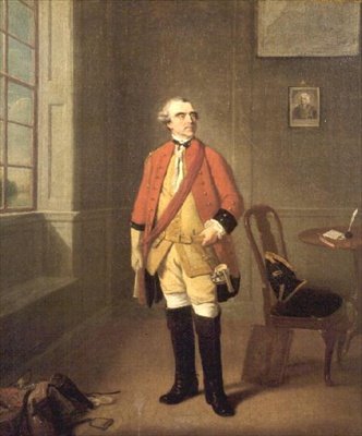Cornet North Ludlow Bernard, Pembroken kreivittären Mary Fitzwilliamin toinen aviomies (k.1769). tekijältä Johann Zoffany